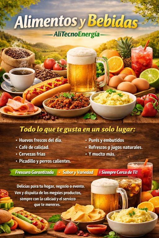 🥚🍺Alimentos y Bebidas